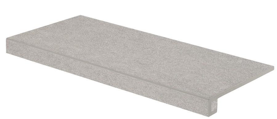 Tvarovka schodová Rako Block 40×80 cm šedá DCF84781