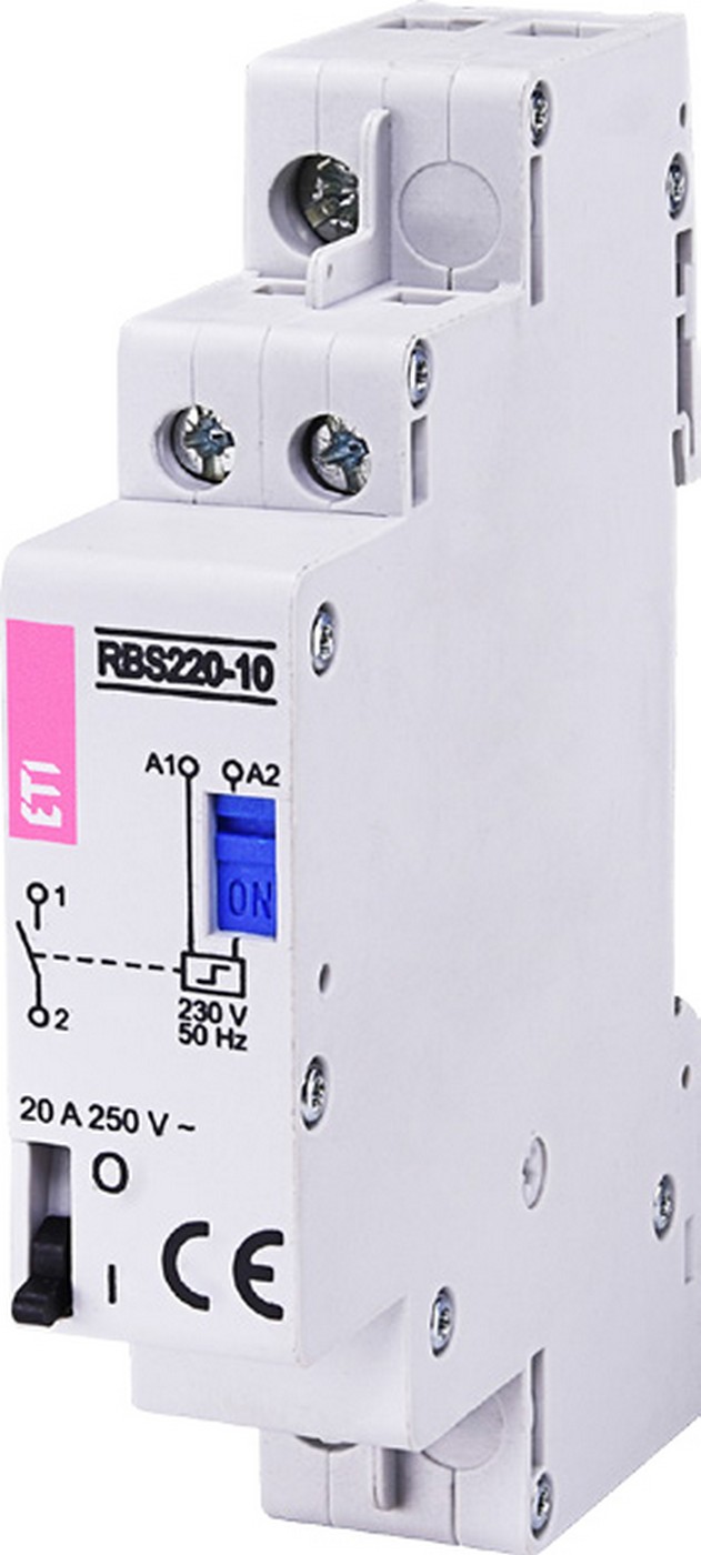 Spínač bistabilní ETI RBS220-20-230V AC