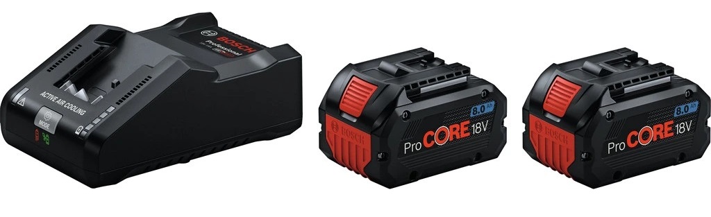 Sada startovací Bosch ProCore 18 V 2× 8 Ah