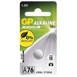 Baterie GP Alkaline Cell A76F 110 mAh