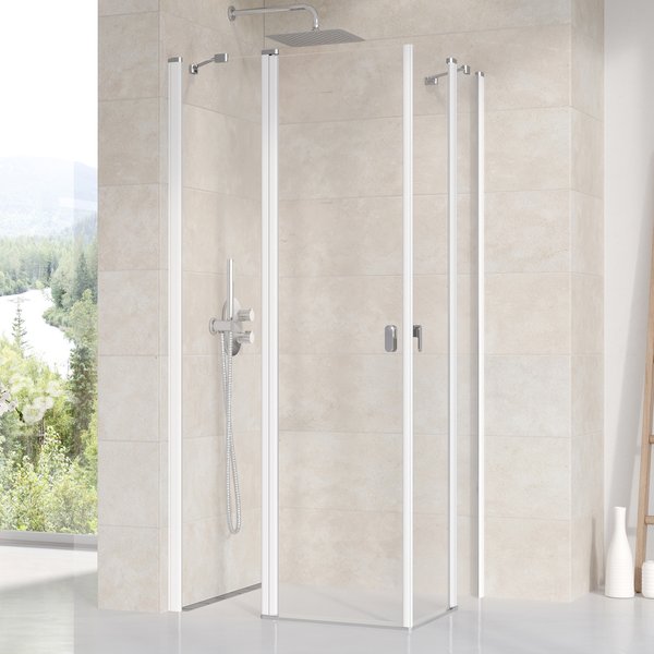 Dveře sprchové Ravak CRV2 1 100 mm satin/transparent