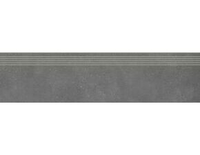 Schodovka Rako Betonico 30×120 cm černá DCPVF792