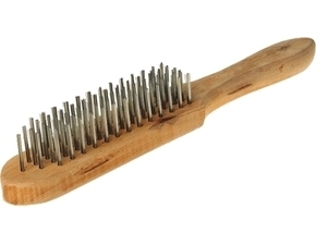 Kartáč drátěný ocelový 4 řady