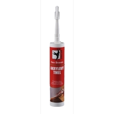 Tmel akrylový Den Braven šedý 280 ml