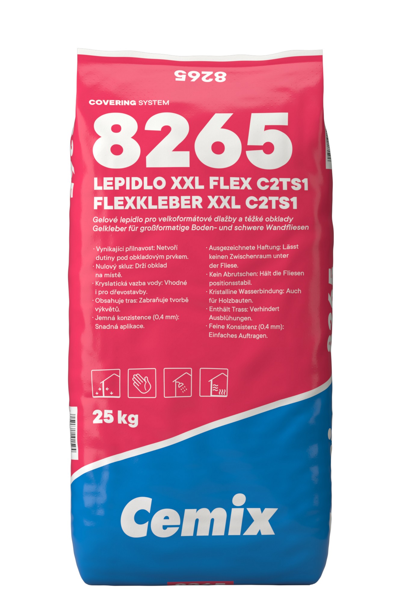 Lepidlo cementové C2T Cemix 8265 25 kg