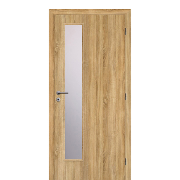 Dveře interiérové Solodoor SMART 22 pravé šířka 800 mm dub sonoma
