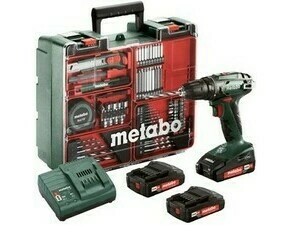 Šroubovák vrtací AKU Metabo BS 18 Set