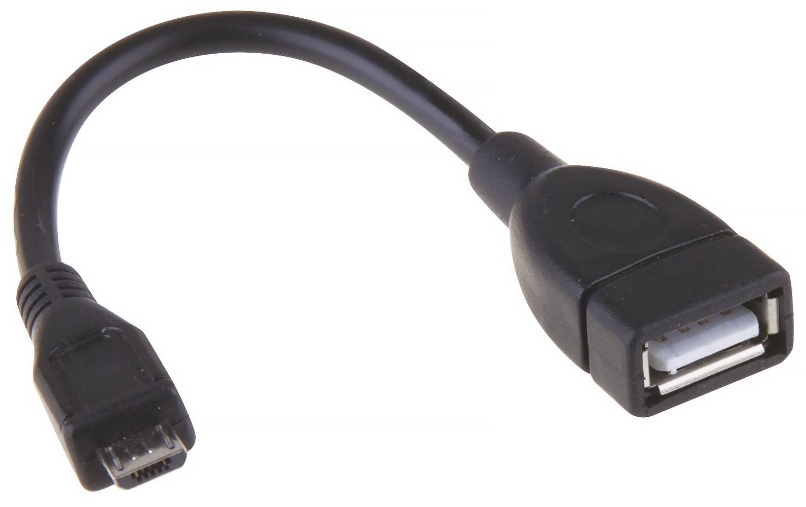 Kabel USB 2.0 USB OTG A/F-micro B/M
