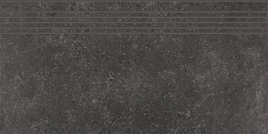 Schodovka Rako Base 30×60 cm černá DCPSE433