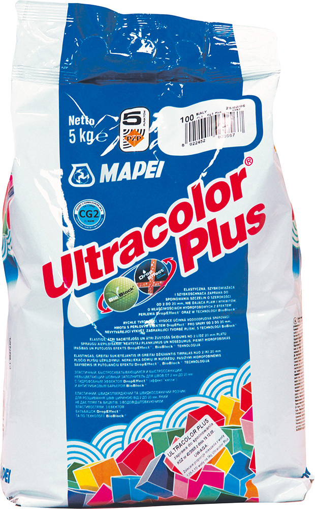 Hmota spárovací Mapei Ultracolor Plus 113 cementově šedá5 kg