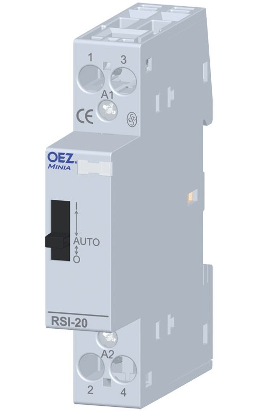 Stykač s manuálním ovládáním OEZ RSI-20-20-A230-M