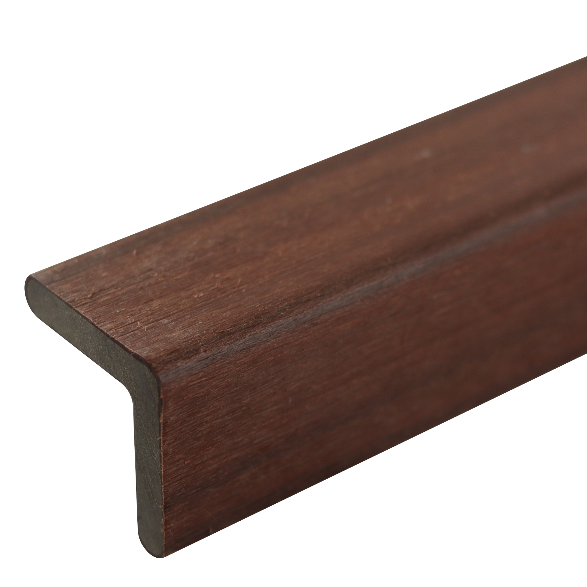 Lišta zakončovací L DŘEVOplus NATURALE lite walnut 40×40×2 000 mm