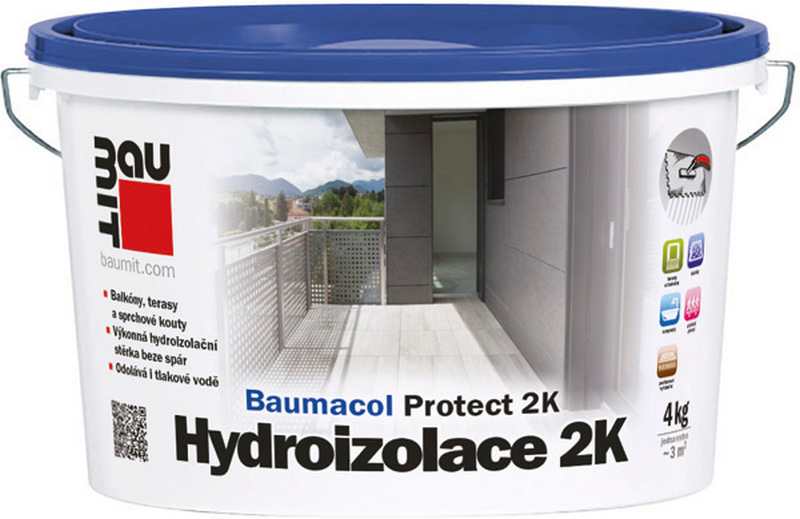 Stěrka hydroizolační Baumit Baumacol Protect 2K 4 kg