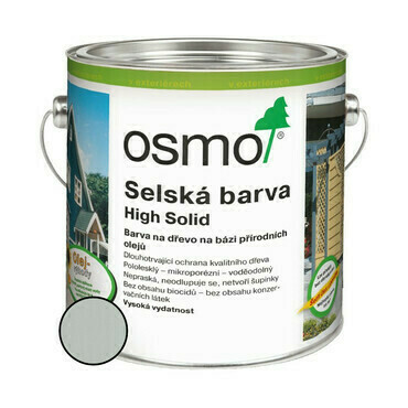 Nátěr venkovní Osmo 2735 Selská barva světle šedá 0,75 l