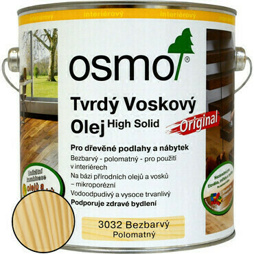 Olej tvrdý voskový Osmo Original 3032 bezbarvý 0,375 l