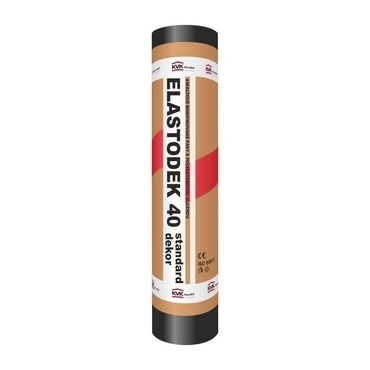 Hydroizolační asfaltový pás ELASTODEK 40 STANDARD DEKOR šedý (role/7,5 m2)