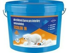 Malba interiérová Stachema Ecolor In bílá, 14 kg