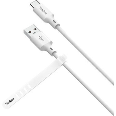 Synchronizační a nabíjecí kabel YENKEE SILIC 2.0 USB A – USB C
