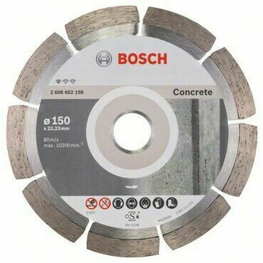Kotouč řezný DIA Bosch Standard for Concrete 150×22,23×2×10 mm