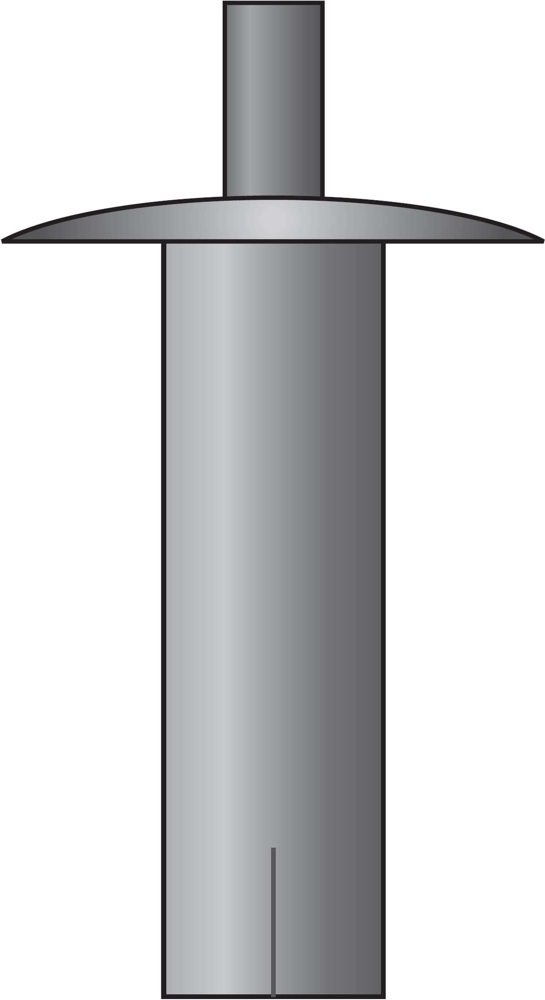 Nýt rozpěrný hliníkový Kokeš NR 6×40 mm 300 ks