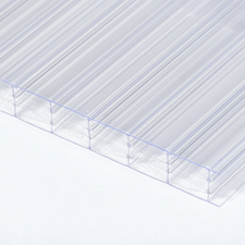 Deska polykarbonátová dutinková MULTICLEAR 10 STRONG 6 WALL 2UV čirá 1500×7000 mm