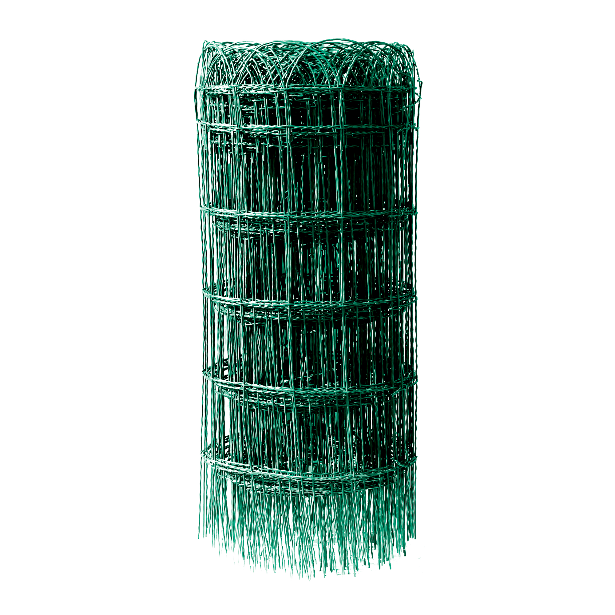 Pletivo dekorační Dekoran Zn + PVC zelené výška 0,4 m 25 m/role
