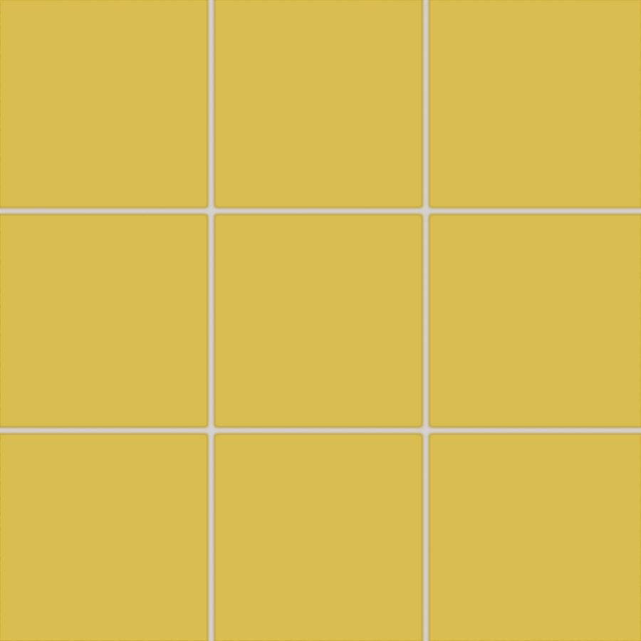 Dlažba Rako Color Two 10×10 cm tmavě žlutá matná GRS0K642