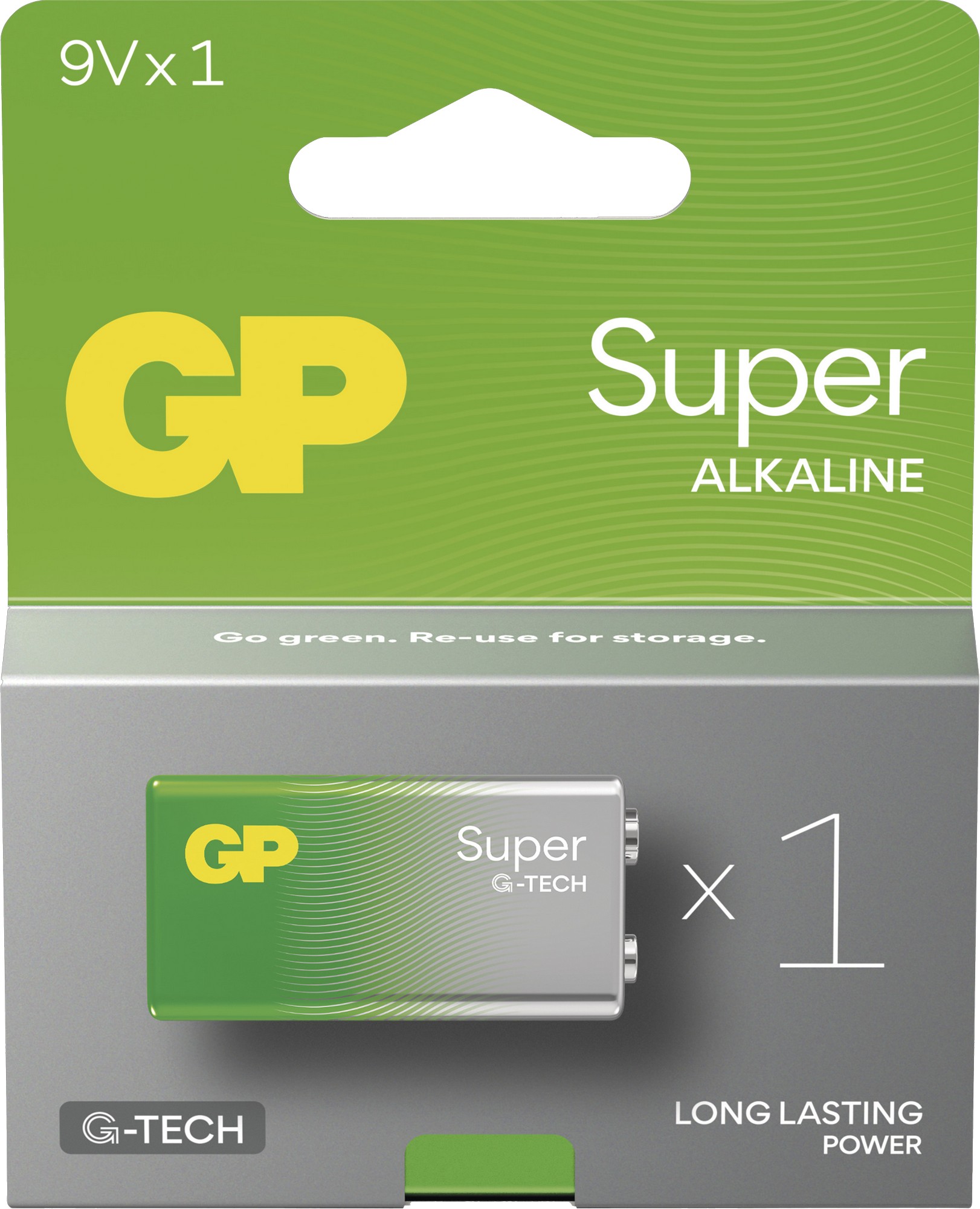 Baterie GP Super Alkaline 6LR61 1 ks