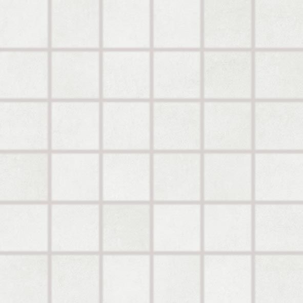 Mozaika Rako Extra 5×5 cm (set 30×30 cm) světle šedá WDM05723