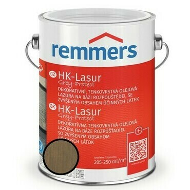 Lazura ochranná Remmers HK Lasur Grey protect písková, 2,5 l