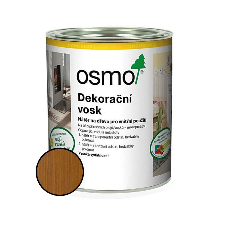 Vosk dekorační Osmo 3143 koňak 0,125 l