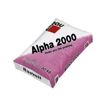 Potěr samonivelační litý Baumit Alpha 2000 30 kg