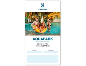 BABYLON AQUAPARK vstupné pro osobu nad 140 cm