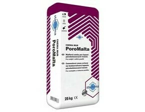 Malta zdicí na pórobeton Stachema CHEMA MUR PoroMalta 25 kg