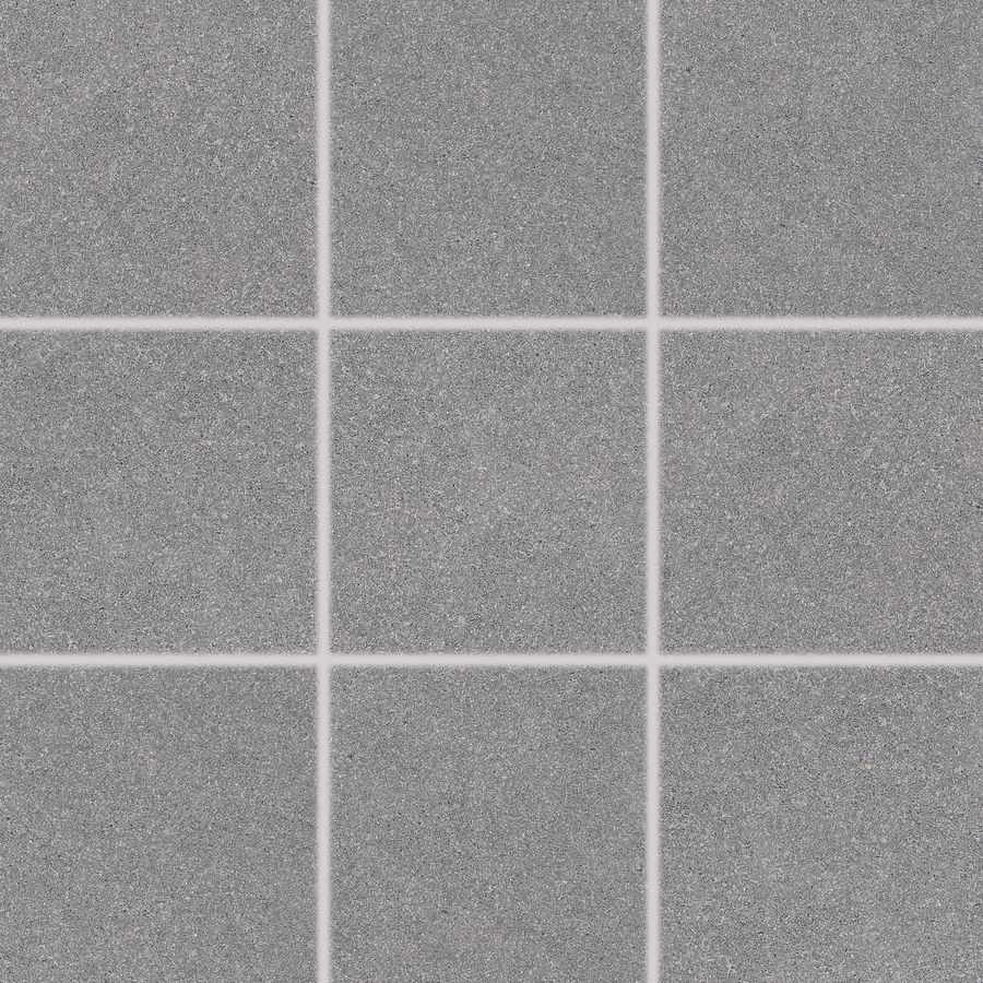 Dlažba Rako Block 10×10 cm tmavě šedá DAK12782