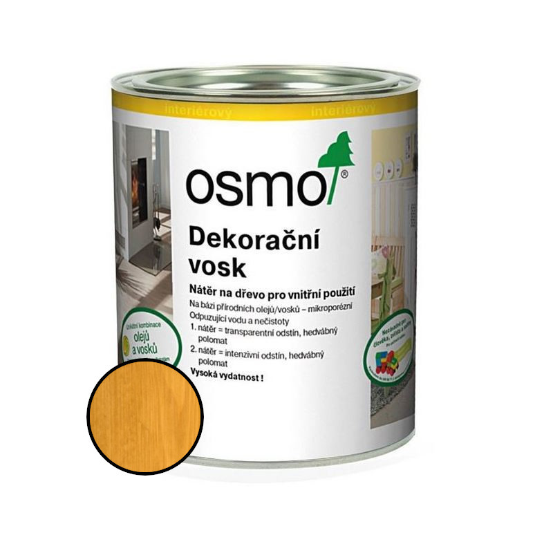 Vosk dekorační Osmo 3103 dub světlý 0,75 l