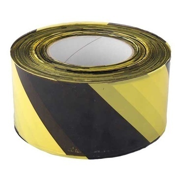 Páska výstražná 70 mm/500m žluto-černá