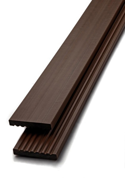 Lišta dřevoplastová DŘEVOplus PROFI walnut 62×100×2000 mm