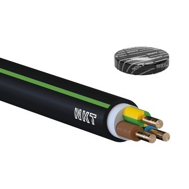 Kabel CYKY-J 3× 2,5 RE 50m/bal