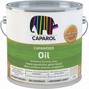 Olej ochranný Caparol CapaWood Oil bezbarvý, 2,5 l