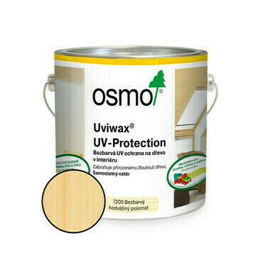 Nátěr na dřevo Osmo 7200 Uviwax UV-Protection bezbarvý 2,5 l