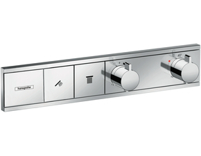 Díl nadomítkový Hansgrohe RAINSELECT 15380000 termostatické podomítkové bate (2 spotřebiče)