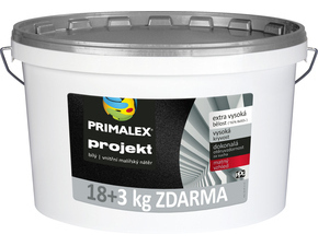 Malba interiérová Primalex Projekt bílá, 21 kg