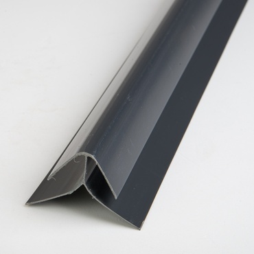 Profil vnější rohový plastový grafit 3000 mm