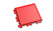 Dlaždice rohová B Fortelock Machine invisible hadí kůže ROSSO RED