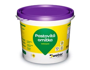 Omítka pastovitá weberpas aquaBalance zrnitá 1,5 mm BI00 25 kg