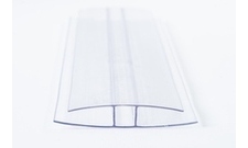 Polykarbonátový profil spojovací tvaru H rozteč 8mm délka 6m