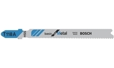 Plátek pilový Bosch T 118 A Basic for Metal 5 ks