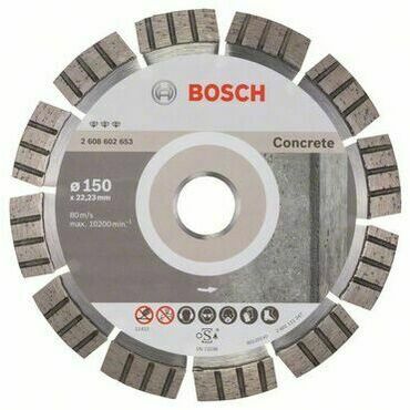 Kotouč řezný DIA Bosch Best for Concrete 150×22,23×2,4×12 mm