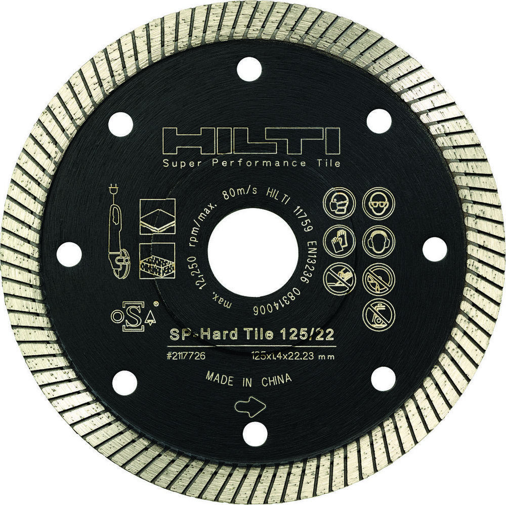 Kotouč DIA Hilti DC-D SPX Hard Tile 230×22,23×1,2×10 mm